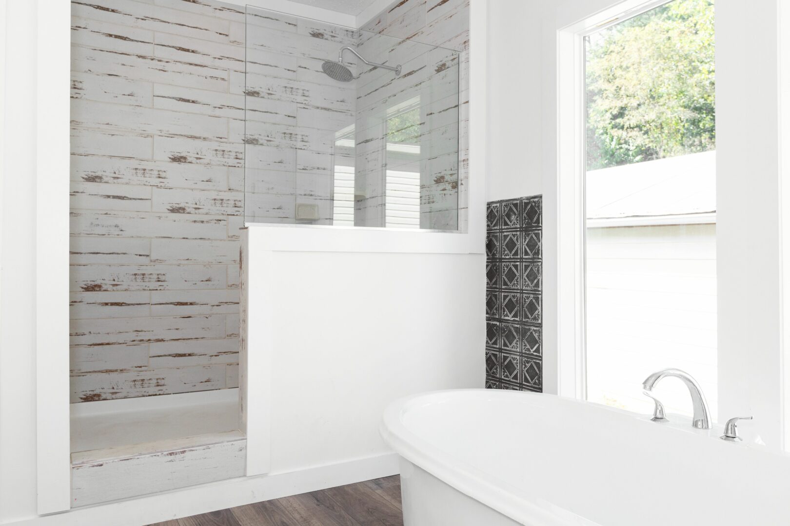 Bathroom in a factory-built home.